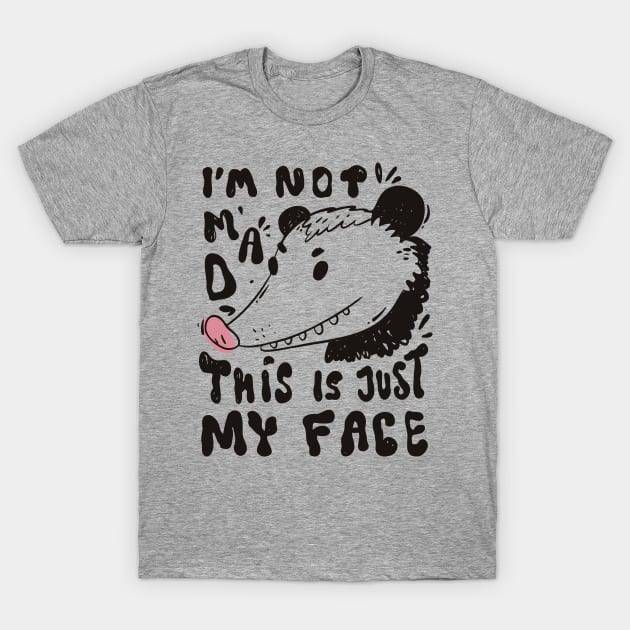 Funny possum quote T-Shirt by Christyn Evans